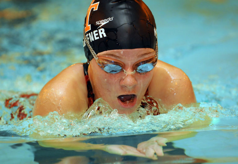 Relay bright spot for Rocky swimmers in UT dominated meet